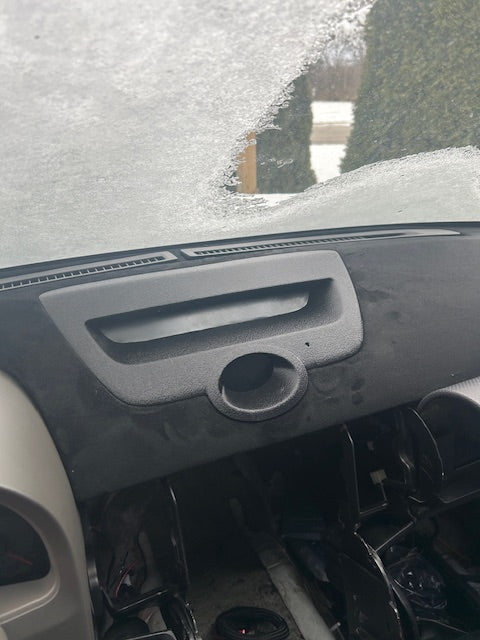 CSP 2003-2004 G35 Sedan or Coupe Center Dash Clock/HVAC Trim Bezel